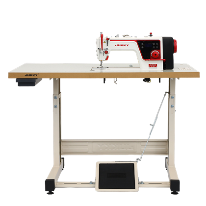 Machine de couture de verrouillage du pied de pied industriel